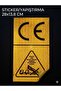 Work Vehicle and Truck Dump Truck Warning - Reflective Honeycomb Textured Safety Sticker