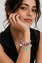 Stainless Steel Charm Bracelet for Women – Modern Design with Shell and Butterfly Figures - 2