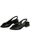 Hk801 V Buckle Short Thick Heel Women's Shoes - 4