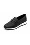 Black Stone Detailed Casual Loafer Shoes - 4