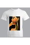 Surreal Portrait Design White Crew Neck T-Shirt - 3