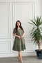 Dress with Scalloped Hem Detail - 6