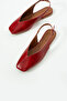Vaghessa Lumira Women's Shoes Ballet Flats Slingback Ballet Flats with Open Back - 5