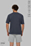 Unisex Crew Neck Tom Printed Cotton Oversize Short Sleeve T-Shirt - 3