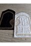 Heart-Shaped Couple Prayer Mat Gold Embroidered Dowry Box - 3