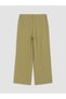 Alita City Women's Linen Blend Trousers with Elastic Waist and Contrast Trim - 6