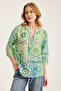 Mixed Patterned Blouse