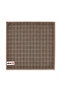 3 Pieces of Checkered Microfiber Cleaning Cloth Ultra Absorbent Non-Marking Brown 40×40 cm - 6