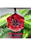 North Star - Triquetra Red Orgonite Pendant - Stainless Steel Chain (Handmade Design Products) - 3