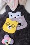 Bear Patterned 3-Piece Liquid-Proof Baby Bib 0-18 Months - Yellow - 5