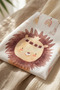 Savannah Lion Series Waterproof Long Sleeve Bib - Blw Compatible, Stain-Resistant, and Bohemian Design - 5