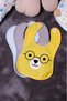 Bear Patterned 3-Piece Liquid-Proof Baby Bib 0-18 Months - Yellow - 2