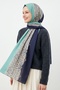 Mandala Pattern Turquoise Soft Cotton Shawl