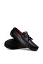 Men's Genuine Leather Black Tassel Loafers - 3