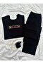 Women's Front Embroidered Short Sleeve Oslo Pajama Set