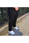 Men's Polo Collar T-Shirt and Baggy Fabric Trousers Combination - 4