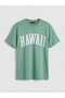 Gencc Quality Hawaiian Printed 100% Cotton Women's T-Shirt - 4
