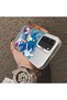 Samsung Galaxy S22 Compatible Hard Acrylic Back Silicone Edge Lens Protection Case - 4