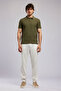 Brat Men's Regular Fit Basic Polo Collar T-Shirt Green - 2