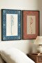 Besmele and Lafza-I Celal Islamic Written Double Wooden Table Sign Black Wooden Framed Home and Workplace Sign - 3