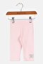 Toddlers Girl Pull On Brand Logo Tights, Pink