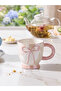 Bow Printed Ceramic Mug