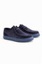 Genuine Leather Men's Lace-Up Casual Shoes - 4