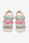 Children's Unisex Pink Turquoise Colorful Comfortable Sandals - 3