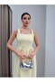 Stone-Embellished Waist-Tie Dress - 4