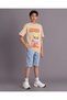 Senior Boys Beige Naruto Printed T Shirt - 5
