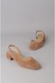 Seç 9510 Genuine Leather Women's Shoes (Heel Height: 3 cm) Si̇garo - 4