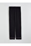 Lcw Dream Black Shirt Collar Women's Pajama Set - 8