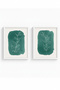 White Wooden Framed 2 Piece Set Painting Huhu89