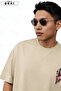 Unisex Tiger's Sword Printed Sweatshirt Top and Bottom Tracksuit Set Summer Comfortable Fit Combination - 4