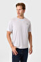 Regular Fit Gri Basic Tişört - 3