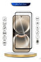 Huawei nova 15 Max 4G 2026 Premium E2E Series Full Glue Full Cover Tempered Glass Clear/Black - 2