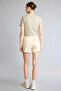 Women's Denim&Canvas Shorts Z6696Az/Bg754 - 5