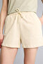 Women's Denim&Canvas Shorts Z6696Az/Bg754 - 4