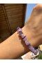 Amethyst Stone Cracked Stone Natural Stone Bracelet - 3