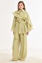 Imported Fabric Flounce Ibiza Premium Pant Set - 2