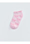 Nevavm Girls' Bow Patterned Booties Socks, Pack of 5 - 6