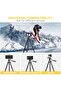 KTP-165 Portable Shockproof Light Video Stand Desk Carbon Steel ABS Camera Tripod Stand for Home Shooting Live Streaming - 5