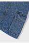 Girl's Denim Gilet Navy Blue - 4