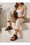 Unisex Double Buckle Suede Slippers – Orthopedic Non-Slip Comfortable Sole for Daily Comfort - 2