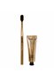 Travel Mini Gold Menthol Gold Toothpaste 25 ml + Gold White Soft Toothbrush Double Set Elsbeauty