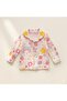Daisy Patterned 2-Piece Baby Girl Seasonal Pajama Set - 100% Cotton - 4