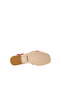 Women's Flat Sandals with Buckle Closure - 3