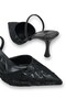 Women's Black Detailed Heeled Shoes - 3