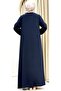 New Season Embroidered Ferace Tesettür Women's Outerwear - 8