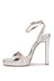 Elit Zyn4150 Women's Platform Shoes Silver - 4